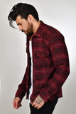 DeepSEA Male Lumberjack Shirt Long Sleeve Slim Fit High Quality with Plaid Pattern Casual Sobahar Winter 2101116