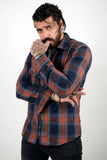 DeepSEA Zipper Long Sleeve Lumberjack Shirt 2101312