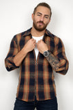 DeepSEA Zipper Long Sleeve Lumberjack Shirt 2101312