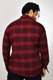 DeepSEA Male Lumberjack Shirt Long Sleeve Slim Fit High Quality with Plaid Pattern Casual Sobahar Winter 2101116