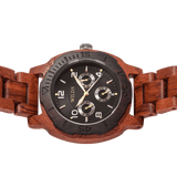 Men's Multi-Function Custom Kosso Wooden Watch - Personalize Your