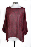 Sheer Leopard Dolman