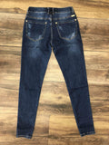 Denim Skinnies II - Distressed Ocean