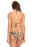 Women's 2 Piece Bikini Mix & Match Leopard Printed