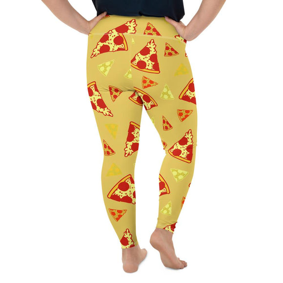 Plus Size Pizza Leggings