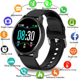 New Smart Watch Men Sport Multifunction Mode Heart Rate Blood Pressure Monitoring Replaceable Strap Women Smartwatch