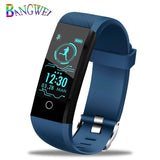 New Smart Bracelet Heart Rate Fitness Tracker Men women Blood Pressure Oxygen Waterproof