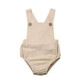 Cute Newborn Kids Bodysuit Baby Boy Girl Clothes Babygrow Jumpsuit  Sunsuit Outfits Soild Children's Clothes Summer 2019