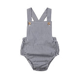 Cute Newborn Kids Bodysuit Baby Boy Girl Clothes Babygrow Jumpsuit  Sunsuit Outfits Soild Children's Clothes Summer 2019