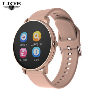 New fashion Fitness Smartwatch sports Waterproof For iPhone/Android men women Heart rate Blood pressure tracker