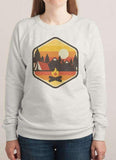 RETRO CAMPING WOMEN SWEAT SHIRT