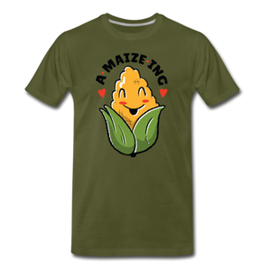 Amazing Maize Cartoon T-shirt Men's Premium Funny Graphic Cute Cartoon