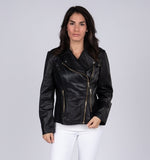 Charlotte Womens Leather Jacket